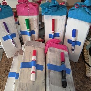 DIY Tabletop Wooden Snowman Kit